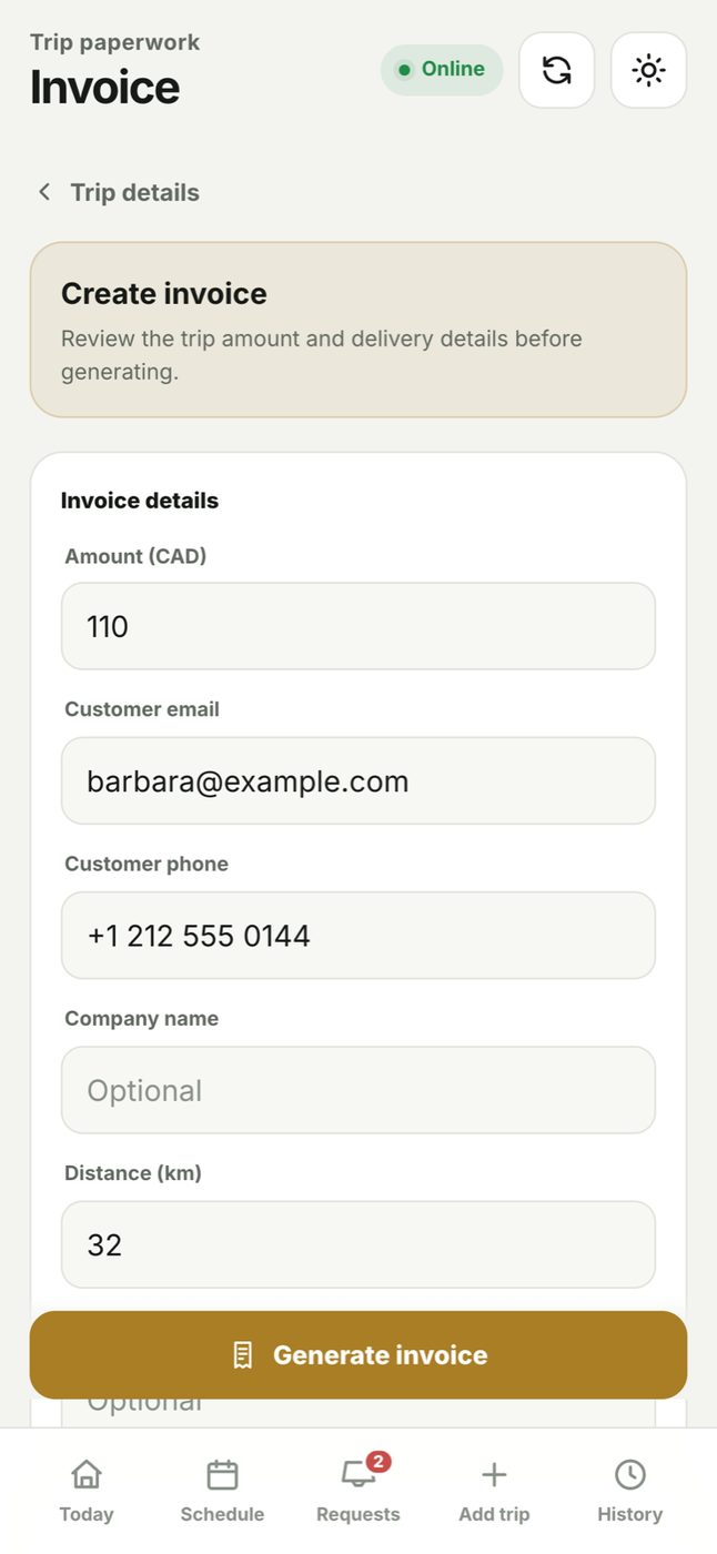Invoice